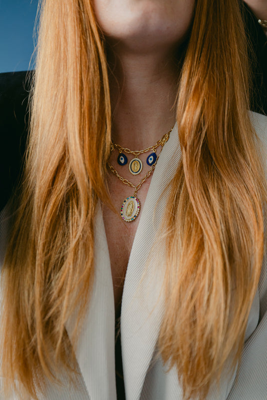 Rainbow Woman Necklace